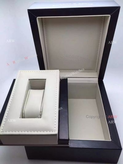 A.Lange Sohne Replica watch box Black Leather Watch Case
